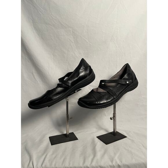 Earth Kara Galile Leather Mary Jane Comfort Shoes Black Size 12M - Picture 4 of 7